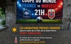 COUPE DU MONDE - MATCH FRANCE NORVEGE