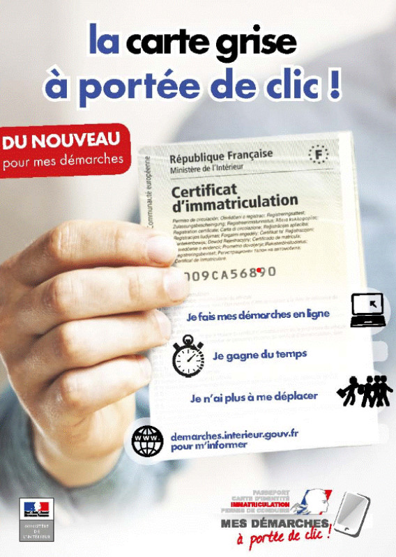Carte grise - Démarches administratives 2022 Carte grise - Démarches administratives 2022