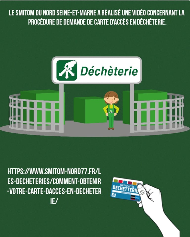 COMMENT OBTENIR SA CARTE D'ACCES EN DECHETERIE COMMENT OBTENIR SA CARTE D'ACCES EN DECHETERIE