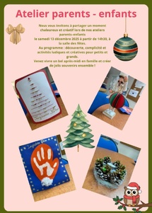Atelier Parents – Enfants : Moment créatif à Messy