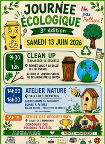 JOURNÉE ÉCOLOGIQUE – 3ᵉ ÉDITION
