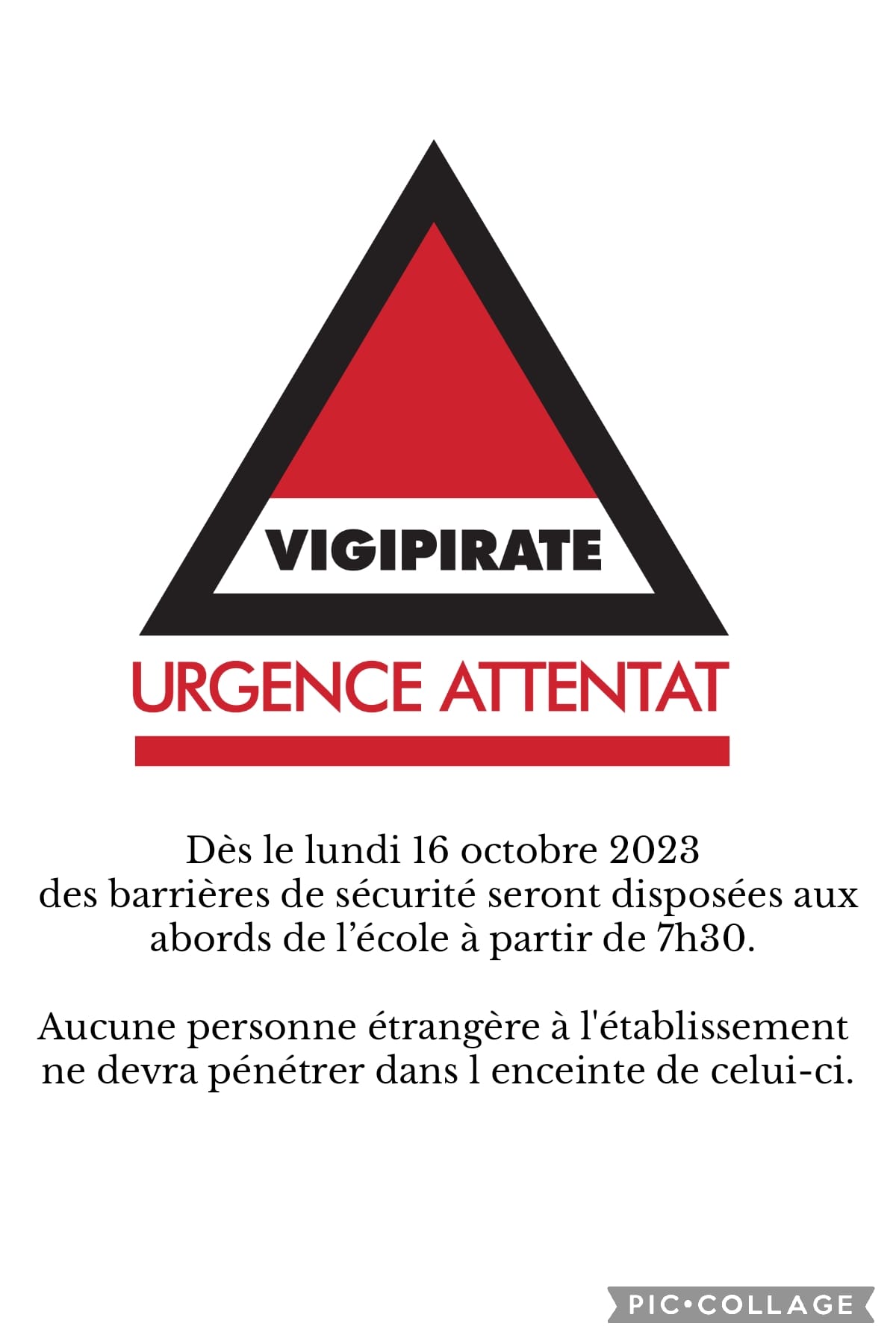 URGENCE ATTENTAT