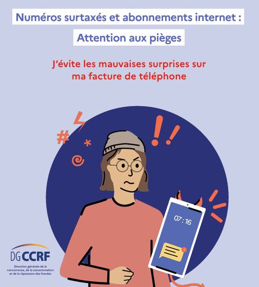  Numéros surtaxés et abonnements internet :  Attention aux pièges