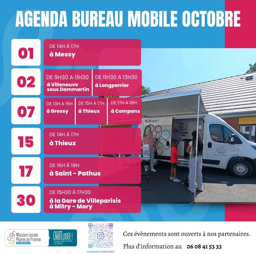 AGENDA BUREAU MOBILE