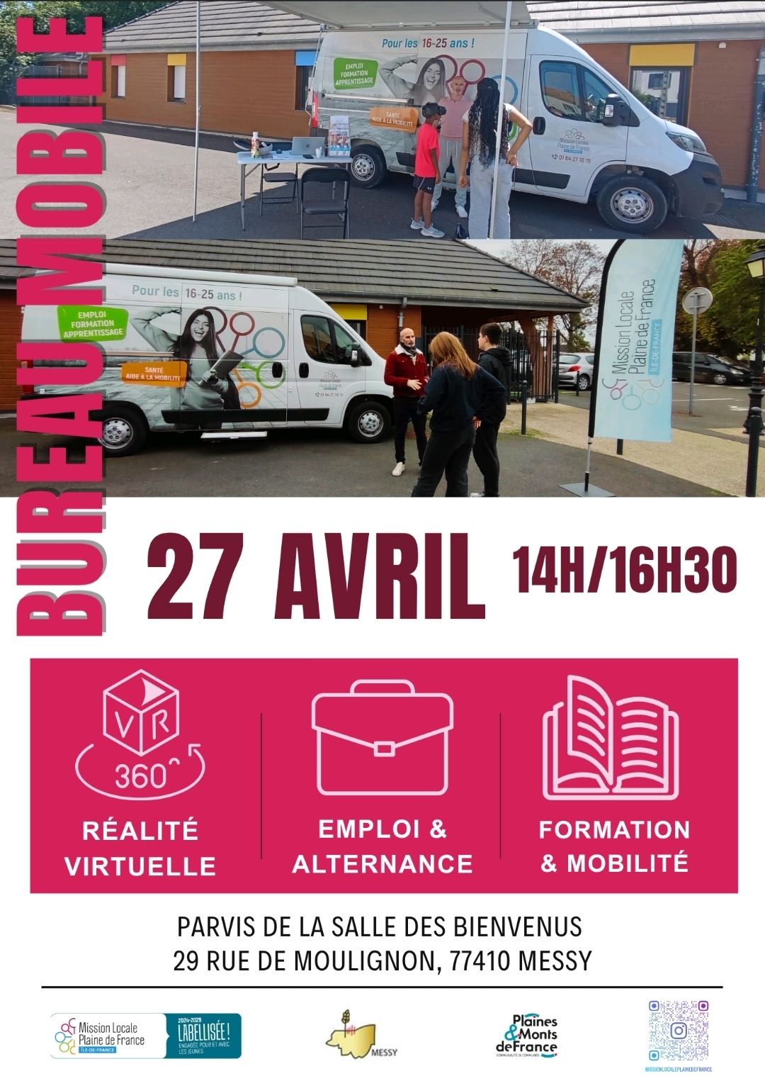 BUREAU MOBILE À MESSY 