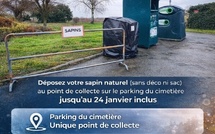 COLLECTE DES SAPINS DE NOEL A MESSY