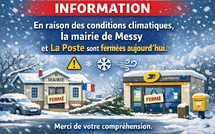 Fermeture mairie et La Poste