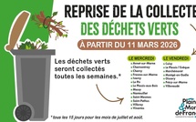 Reprise de la collecte des déchets verts à Messy