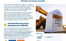 RAPPEL – Travaux RD404 à Messy