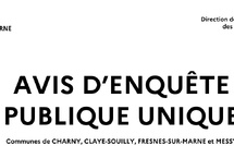 AVIS D'ENQUETE PUBLIQUE UNIQUE